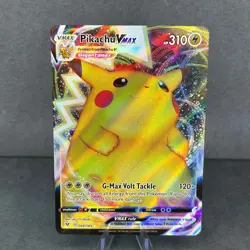 Pikachu VMAX 044/185 VIV Vivid Voltage Full Art Pokemon NM - Image 1