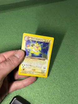 🌀 SWIRL Pokemon TCG Dark Ampharos 1/105 Neo Destiny Holo Rare Unlimited - Image 4