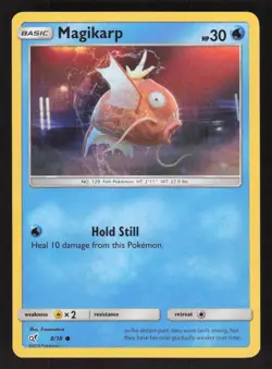 Pokemon TCG Holo Detective Pikachu Magikarp #8/18 - Image 1