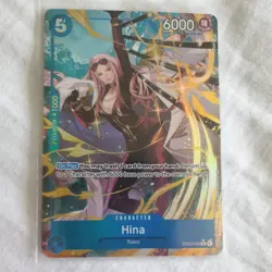 Hina EB03-025 Alt Art Heroine’s Edition Extra Booster One Piece TCG English NM - Image 1