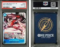 2024 ONE PIECE JAPANESE DONQUIXOTE DOFLAMINGO BOA HANCOCK ST17-004 BANDAI PSA10 - Image 3