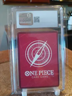 One Piece TCG Nami CGC 9 Alt Art Leader Japanese OP11-041 - Image 2