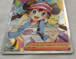 Pokemon Rosa's Encouragement 123/088 Full Art Perfect Order Card - Image 4
