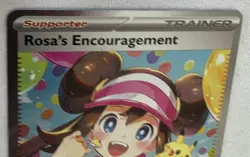 Pokemon Rosa's Encouragement 123/088 Full Art Perfect Order Card - Image 5