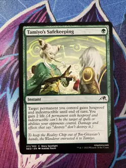 Tamiyo's Safekeeping - Kamigawa: Neon Dynasty MTG English - Image 1