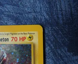 Pokemon Lt. Surge's Magneton 8/132 Holo Gym Heroes TCG WOTC card CCG - Image 3