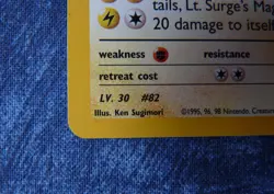 Pokemon Lt. Surge's Magneton 8/132 Holo Gym Heroes TCG WOTC card CCG - Image 5