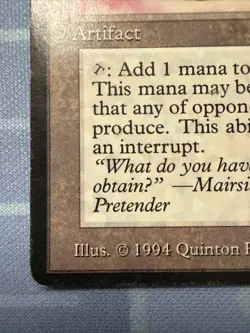 MTG Vintage Fellwar Stone, The Dark! - Image 5