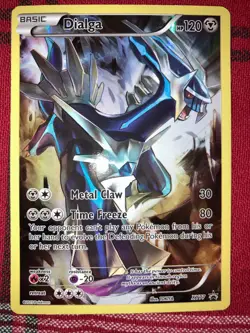 Dialga XY77 Black Star Promo Holo Full Art 2015 Pokemon TCG Trading Card - Image 1