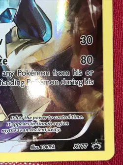 Dialga XY77 Black Star Promo Holo Full Art 2015 Pokemon TCG Trading Card - Image 4