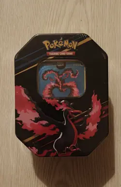 Pokemon TCG Crown Zenith Galarian Moltres Tin. Brand New & Sealed - Image 1