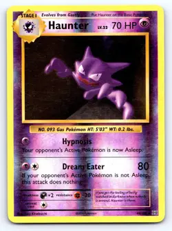 Haunter 48/108 Uncommon Evolutions Pokemon Reverse Holo Moderately Played - Image 1