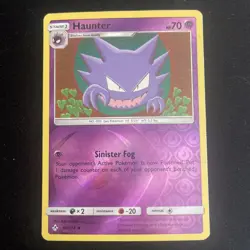 POKEMON HAUNTER 69/214 REVERSE HOLO UNBROKEN BONDS - Image 1