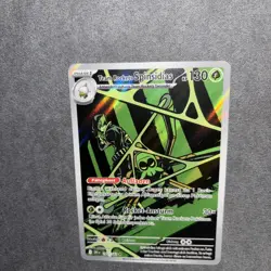 Pokemon TCG Team Rockets Spinsidias (DRI 187/182) Ewige Rivalen GOLDEN STAR MINT - Image 3