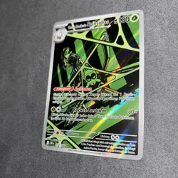 Pokemon TCG Team Rockets Spinsidias (DRI 187/182) Ewige Rivalen GOLDEN STAR MINT - Image 4