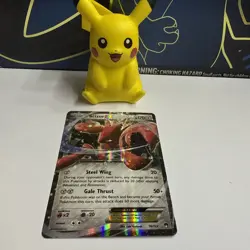 POKEMON TCG - SCIZOR EX (76/122) ULTRA RARE - XY BREAKPOINT - Image 1