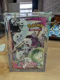 Pokemon TCG Fusion Strike Booster Box 36 Packs, New Sealed in Acrylic Case - Image 5