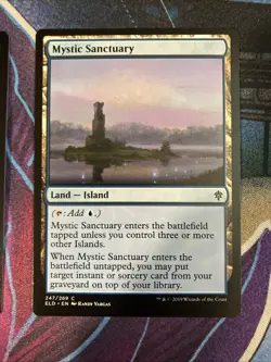Mystic Sanctuary (x1) Throne of Eldraine MTG English - Image 1