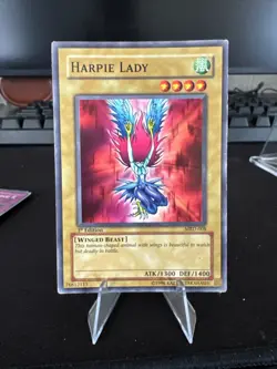 YuGiOh - Harpie Lady (Original Artwork) MRD-008 Metal Raiders First Edition - Image 1