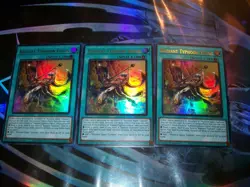 3x Radiant Typhoon Vision 1st Edition Ultra Rare RA05-EN075 Yu-Gi-Oh! - Image 1