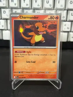 Charmander - 011/094 Phantasmal Flames Common Pokemon Card - Image 1