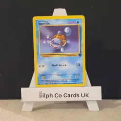 Squirtle 68/82 Team Rocket Sey Pokemon Card WOTC - Image 1