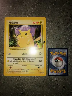 Pokemon TCG Cards Pikachu 58/102 25th Anniversary JUMBO / OVERSIZE - Image 3