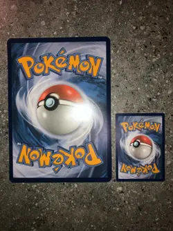 Pokemon TCG Cards Pikachu 58/102 25th Anniversary JUMBO / OVERSIZE - Image 4