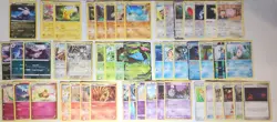 POKEMON TCG 50 CARD LOT Common Uncommon Rare Some Holo Foil - Image 1