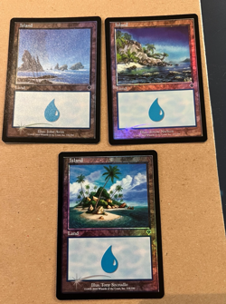 Foil - 3x - Island -#s 335, 336, and 337 - Invasion - MTG - Magic the Gathering - Image 1