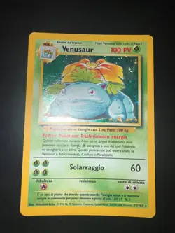 Carta Pokemon Venusaur 15/102 Set Base Holo Ita - Image 1