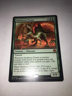 MTG Vaultborn Tyrant-Outlaws of Thunder Junction: the Big Score NM-M - Image 2