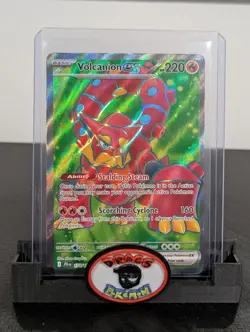 Pokemon Card 2025 VOLCANION EX Ultra Rare Full Art 171/159 Journey Together NM/M - Image 1