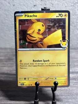 Pikachu (Pokemon Day 2026) 051/162 Miscellaneous Cards & Products Holo-NM! - Image 1