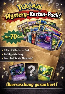 POKEMON Mystery Booster Pack Deutsch - 26 zufallige Karten Set ab 2016 bis 2022 - Image 1
