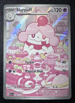 Pokemon Slurpuff Illustration Rare IR Full Art Holo 236/217 Ascended Heroes - Image 1