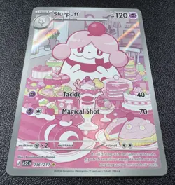 Pokemon Slurpuff Illustration Rare IR Full Art Holo 236/217 Ascended Heroes - Image 2