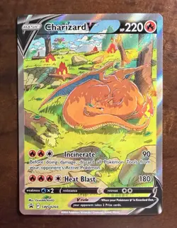 Charizard V SWSH260 SWSH: Sword & Shield Promo Pokemon Card Holo - Image 1