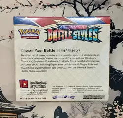 Pokemon TCG Sword & Shield Battle Styles Booster Box New Factory Sealed - Image 3