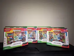 Pokemon TCG First Partner Illustration Collection Series 1 Promo Lot of 4 - Image 2