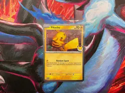 Pikachu Stamped Pokemon Day 2026 051/162 Cosmos Holo Promo NM - Image 1