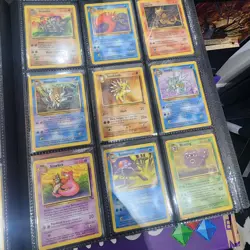 Pokemon Fossil 100% Master Set 62/62 WOTC Vintage 1999 Holo Rare LP to HP - Image 5