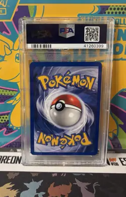 PSA 9 Dark Dragonite Holo 1st Edition 2000 Rocket 5/82 Rare Pokemon TCG *Swirl* - Image 4