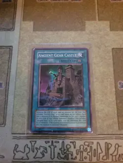 YUGIOH ANCIENT GEAR CASTLE SOI-EN047 SUPER UNLIMITED ED MP - Image 1