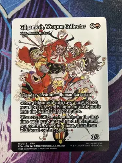 Gilgamesh, Weapon Collector (Showcase) Final Fantasy MTG English - Image 1