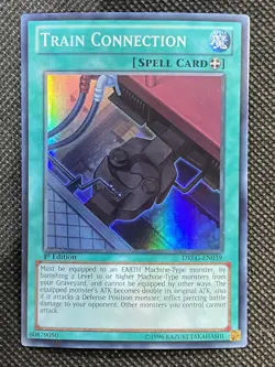 YuGiOh! - Train Connection DRLG-EN039 Super Rare 1st Edition Near Mint - Image 1