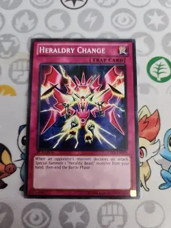 Heraldry Change CBLZ-EN070 Yu-Gi-Oh! Card Light Play 1st Edition - Image 1