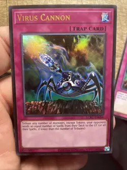 Virus Cannon LCKC-EN056 Unlimited Secret Rare Near Mint +Bonus FREE SHIPPING! - Image 1