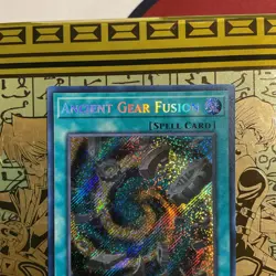 Yu-Gi-Oh! TCG Ancient Gear Fusion Secret Rare Limited Edition LDS1-EN090 - Image 2