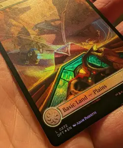 Plains Full Art *Foil* - NM - Aetherdrift - MTG - Image 4
